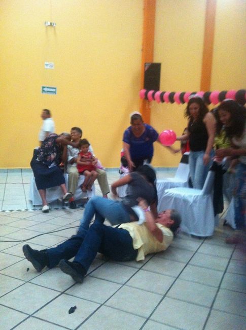 En la despedida de soltera