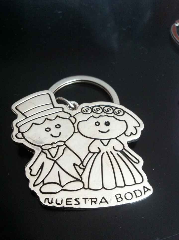 Llaveros para la Boda