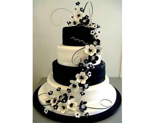 tema de Boda, blanco y negro