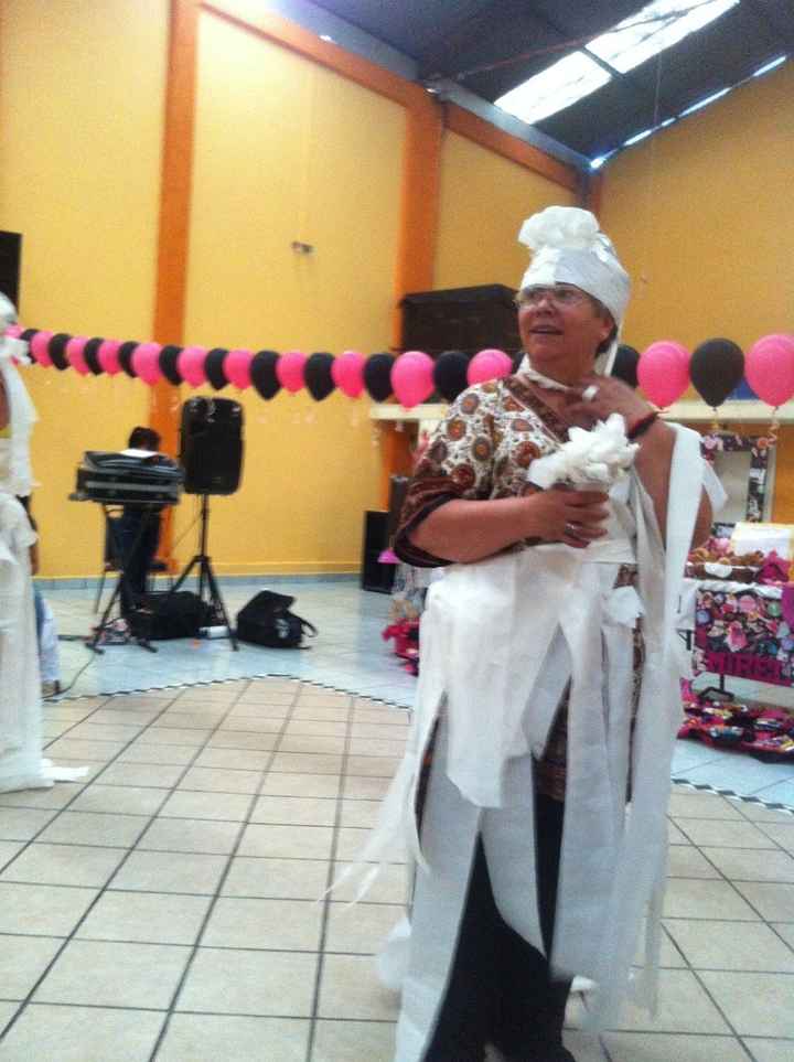 En la despedida de soltera