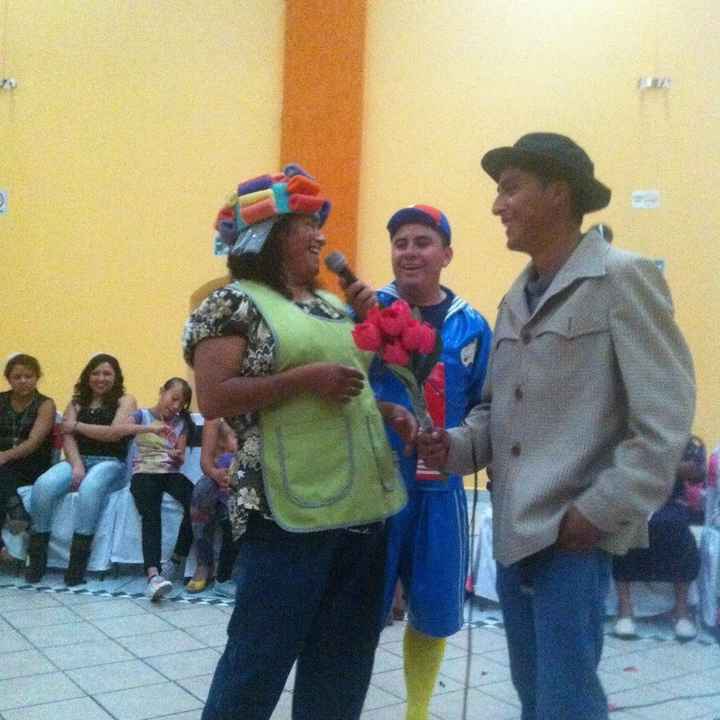 En la despedida de soltera