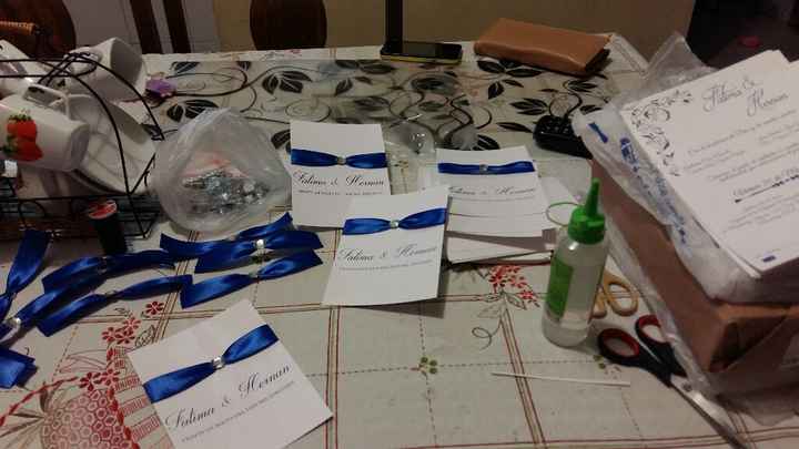 Preparando invitaciones - 2