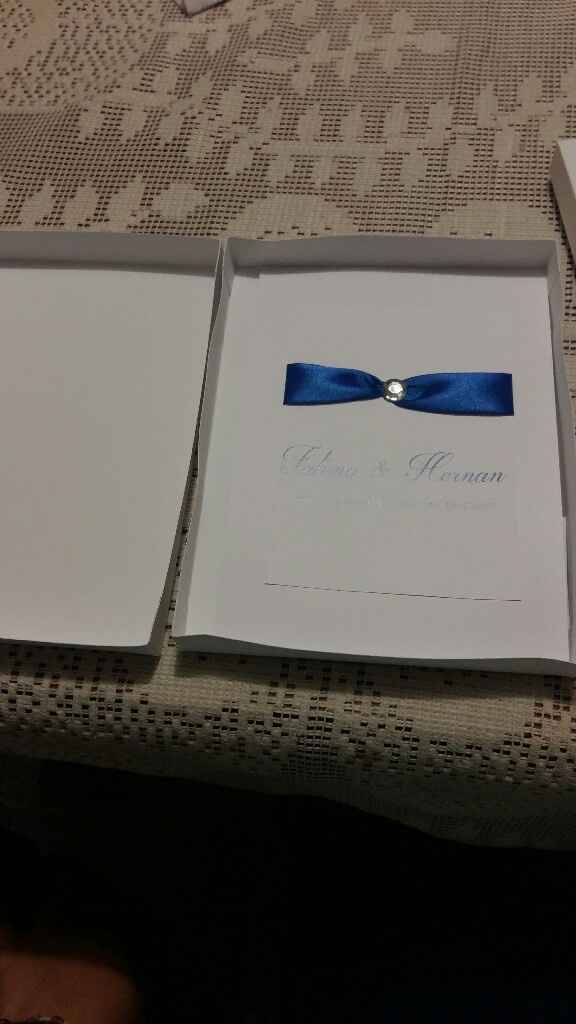 Listo!!! termine mis invitaciones diy - 2