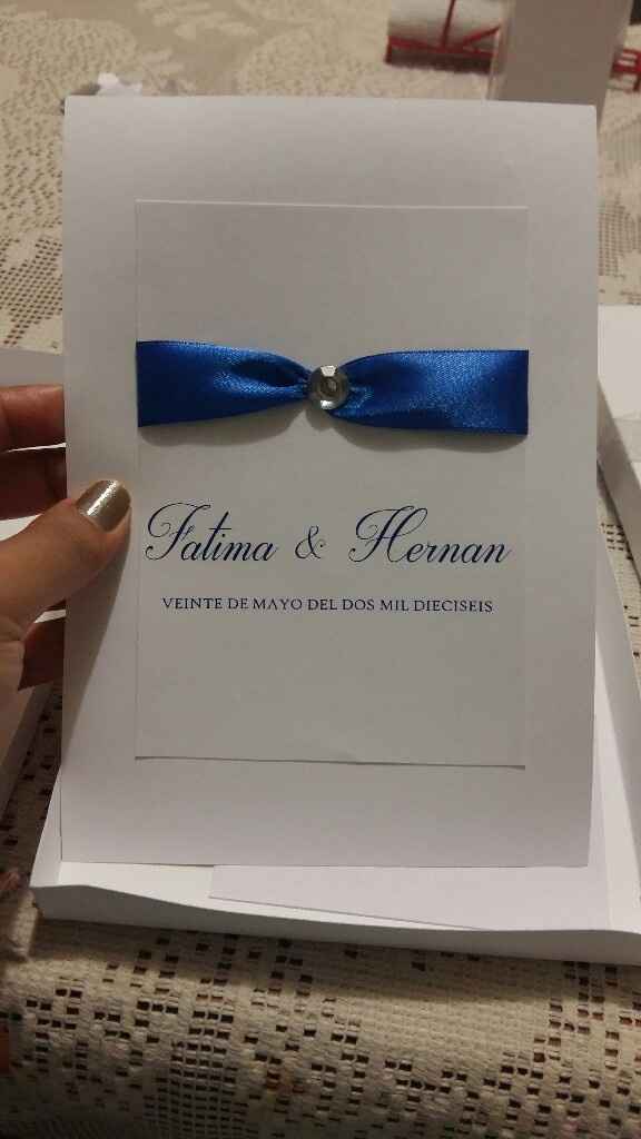Listo!!! termine mis invitaciones diy - 3