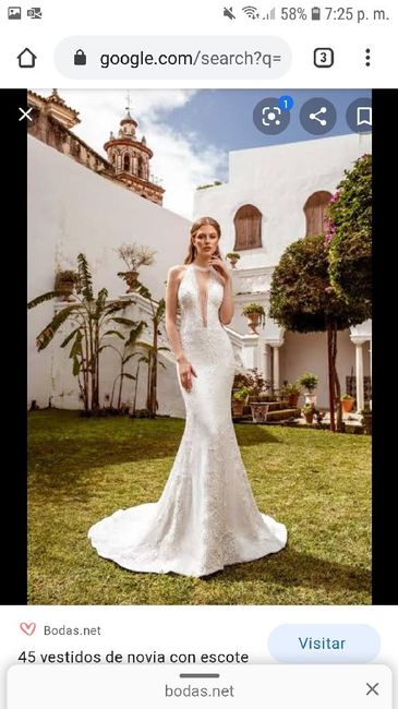 ¿Cuántas ⭐ le das a este vestido de novia?🎁 1