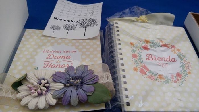 Pedida Damas de Honor