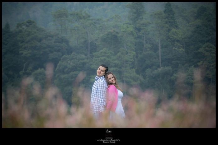 Nuestra sesión casual con polvos de colores. - 2