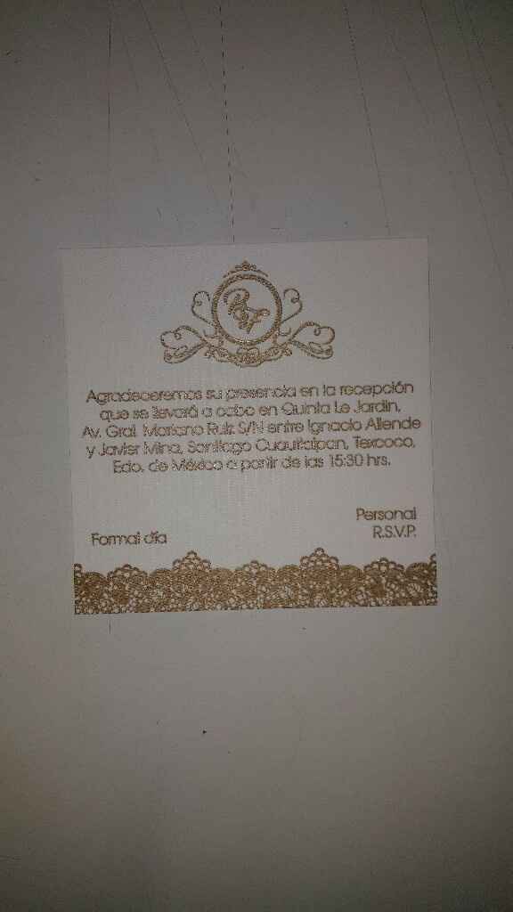 Nuestras invitaciones.... - 3