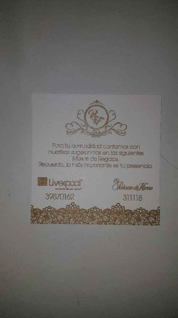 Nuestras invitaciones.... - 5