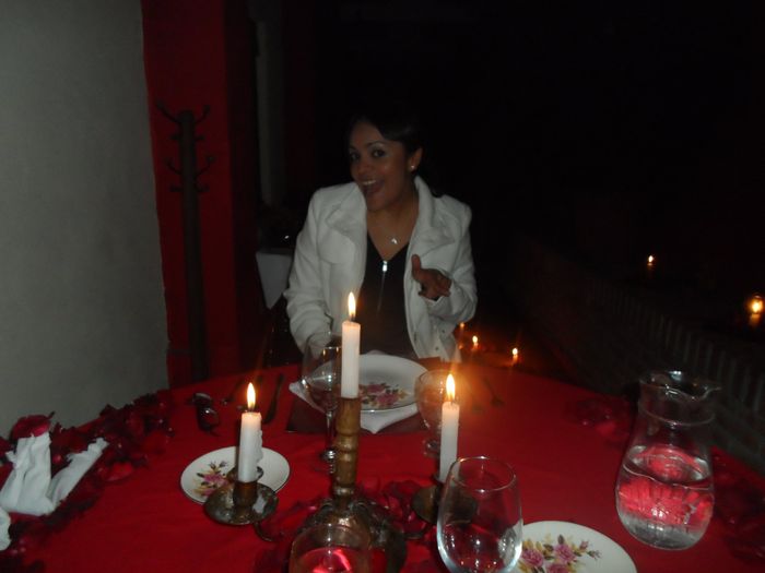 UNA NOCHE TAN ROMANTICA!!! :)