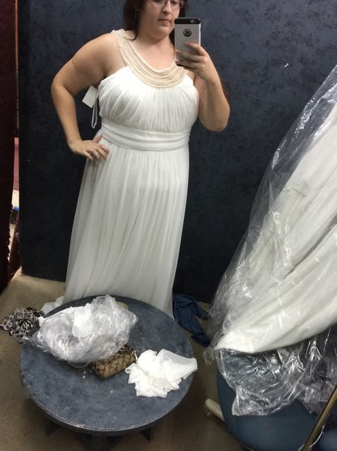Vestido largo en boda civil?? - 1