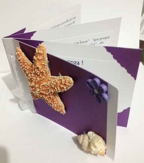 Invitación artesanal