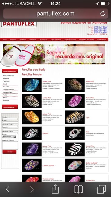 Pantuflas de la boda!!  - 1