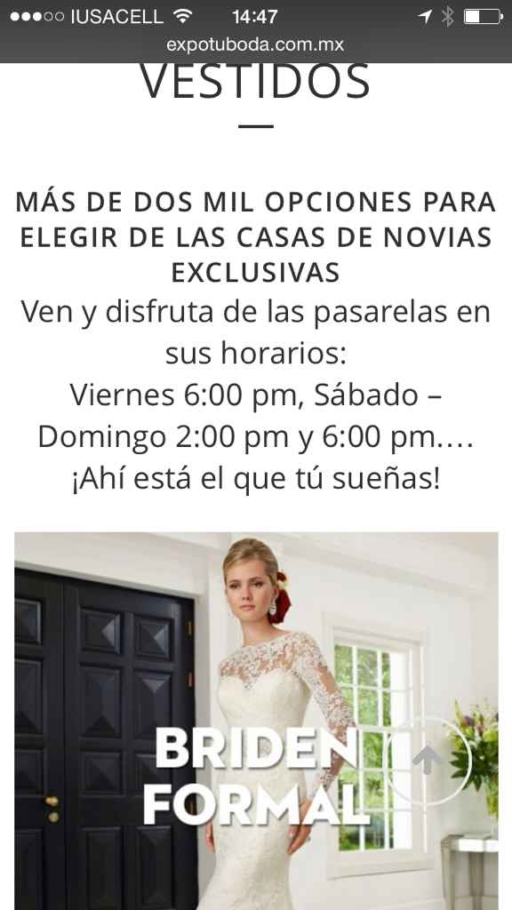 Dudas expo tu boda df - 1