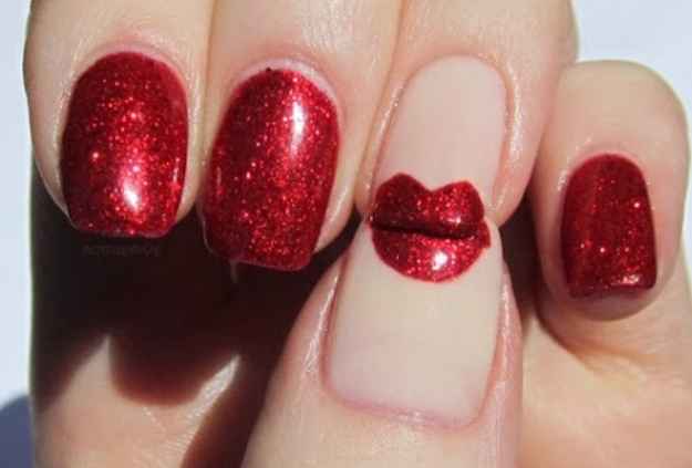 Especial de san valentín: uñas para el día de los enamorados - 1