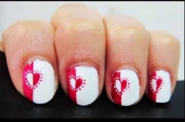 Especial de san valentín: uñas para el día de los enamorados - 1