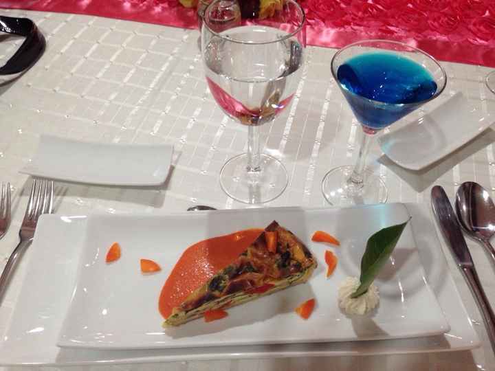 Nuestra prueba de menú boda m & m - 3