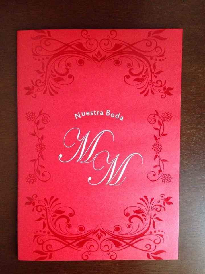 Nuestra boda m & m, nuestras invitaciones - 3