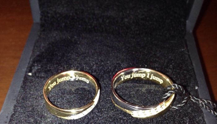 Nuestra boda m & m nuestras argollasdel civil - 2