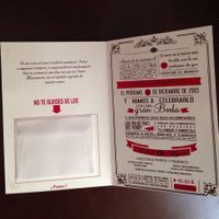 Nuestra boda m & m, nuestras invitaciones - 4