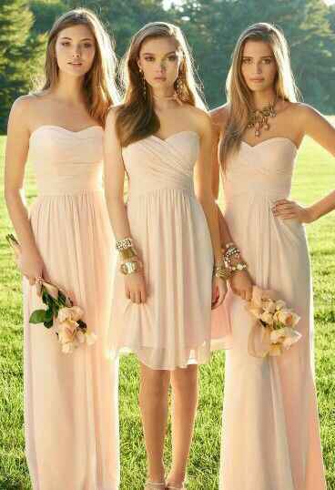 Combinación de colores en azul marino y durazno - 1