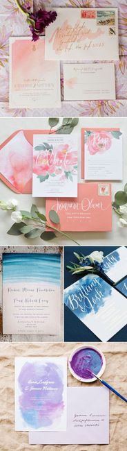 Combinación de colores en azul marino y durazno - 11