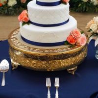 Combinación de colores en azul marino y durazno - 16