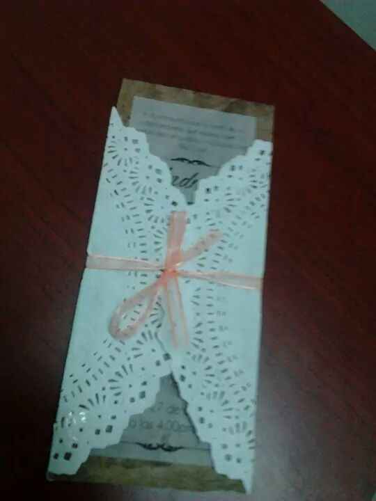 Invitaciones vintage! - 2