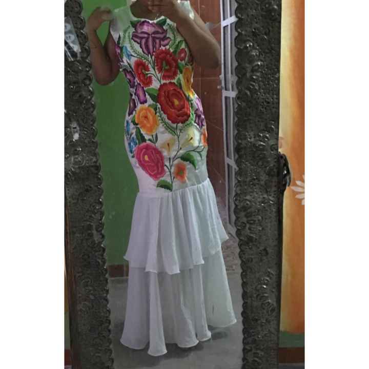  Cdmx: ¿dónde hacen vestidos bordados? - 1