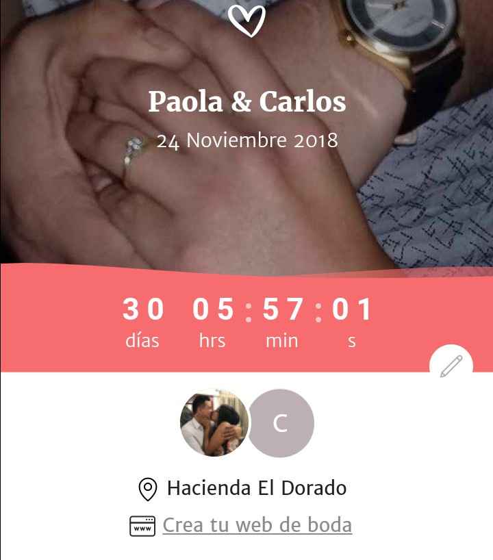Contador a 30 días!! - 1