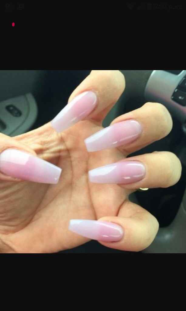 Alguien ya pensó como llevará sus uñas el gran día b? - 1