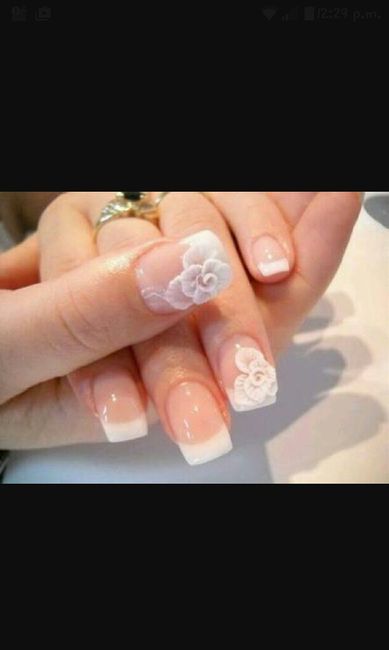 Alguien ya pensó como llevará sus uñas el gran día b? - 13