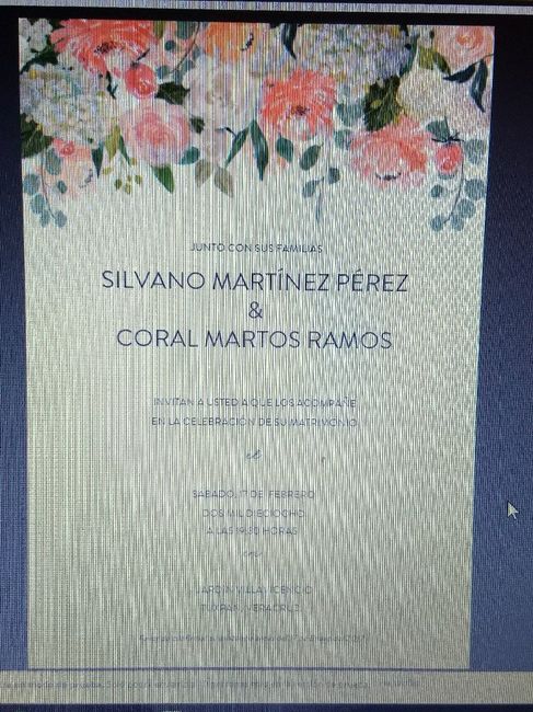  Improvisando invitaciones. - 1