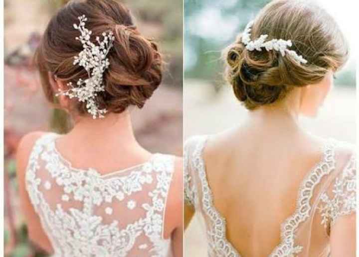 Podrian ayudarme con un peinado k se vea bn segun el velo - 1