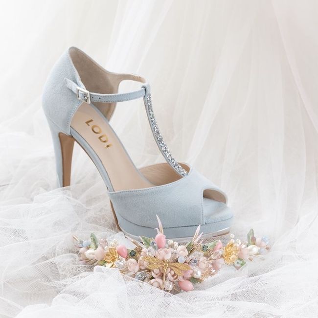 ¡Estoy enamorada por estos zapatos de novia! 6