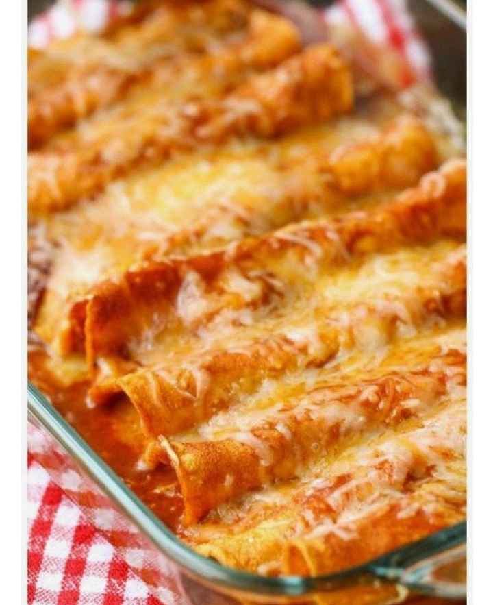 Enchiladas rojas