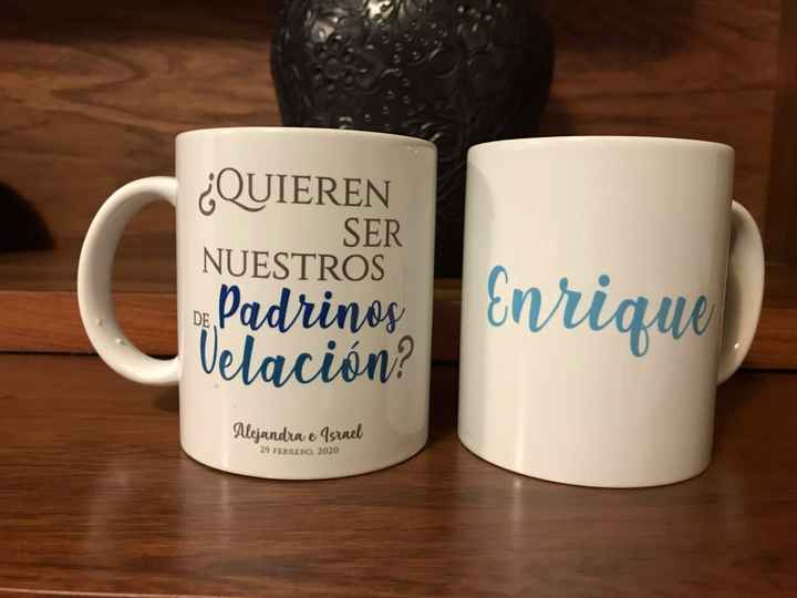 Tazas para padrinos 🥰 - 1