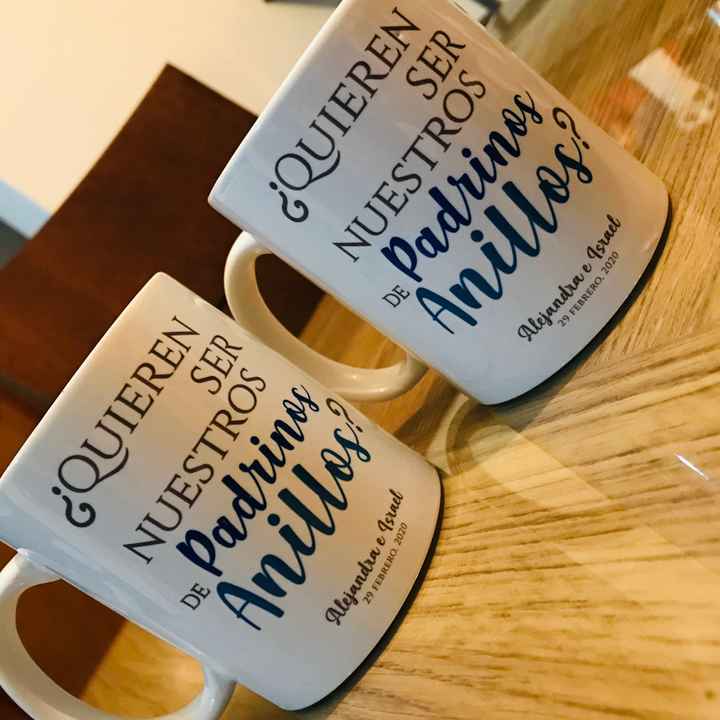 Tazas para padrinos 🥰 - 2