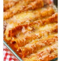 Enchiladas rojas