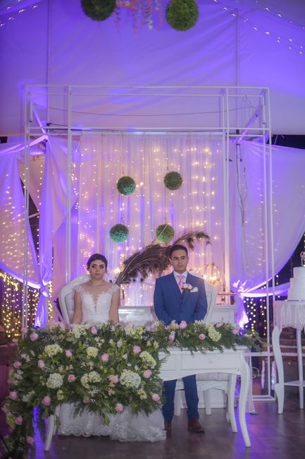 Nuestra mesa de novios 😱🌸🤵👰 7