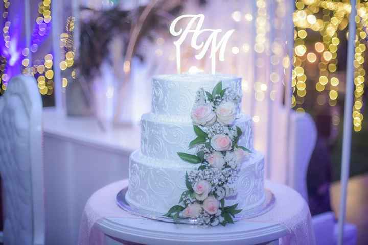 " Lo Mejor para el Pastel de Bodas" - 1