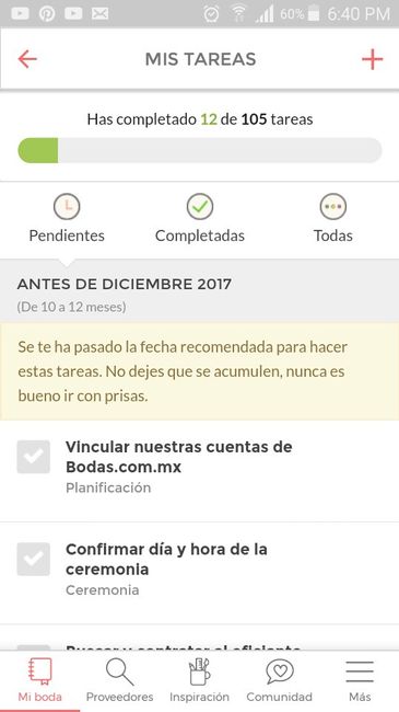 ¿Cuántas tareas llevas completadas? ✅ - 1