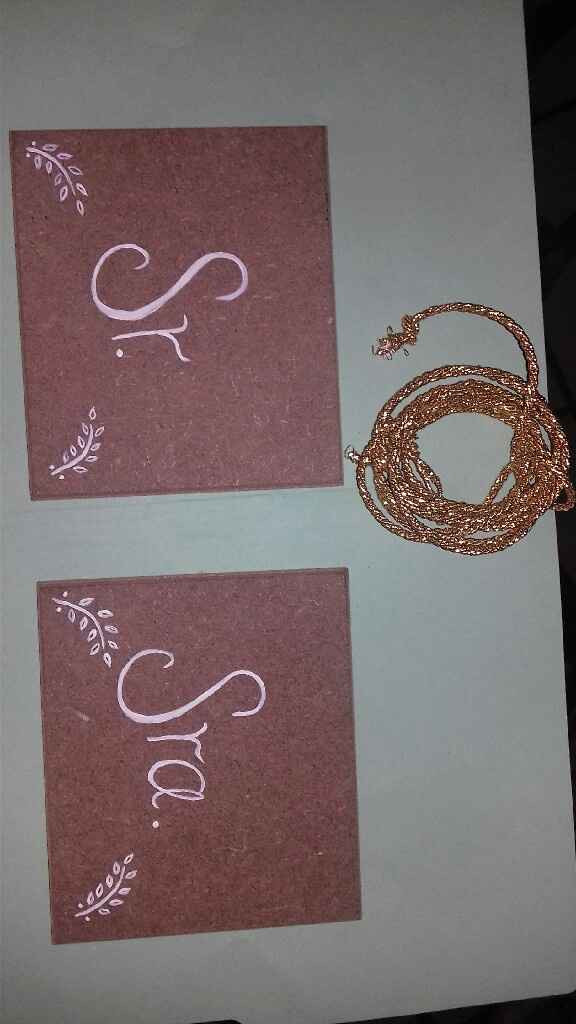 Letreros Sr. & Sra. ❤ - 8