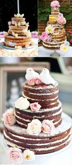 naked cakes