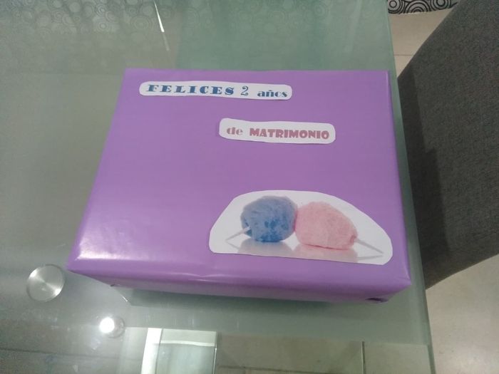Obsequio de 2 años de matrimonio (exterior)