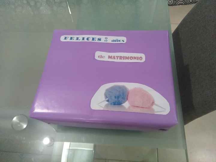 Obsequio de 2 años de matrimonio (exterior)