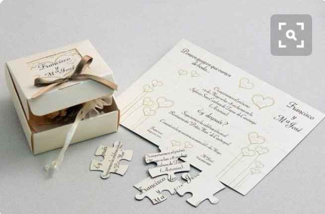 Invitación rompecabezas