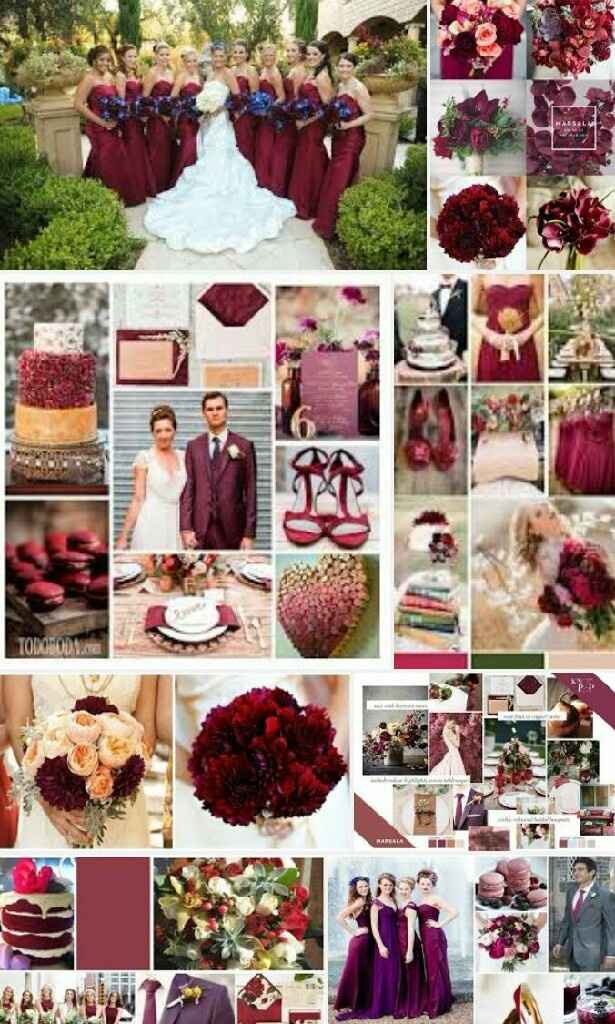 ¿que color manejarán en su boda? - 1