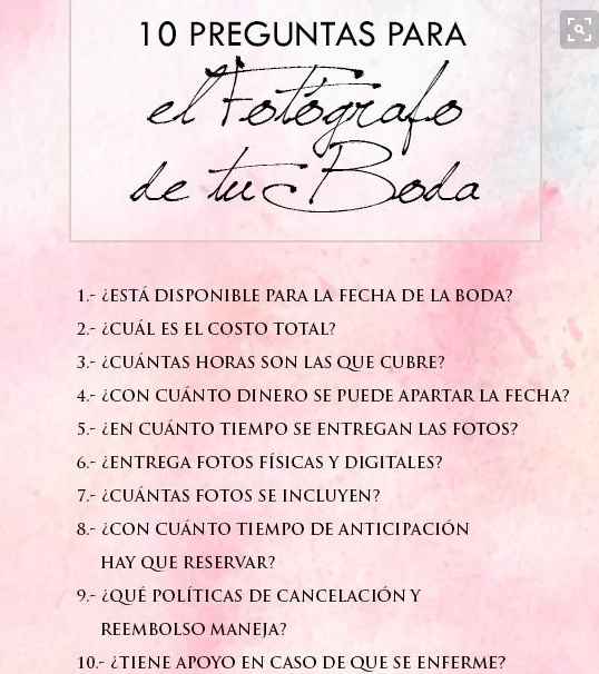 Preguntas al fotografo