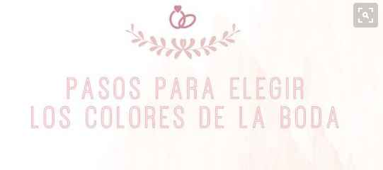 Pasos para elegir el color de tu boda